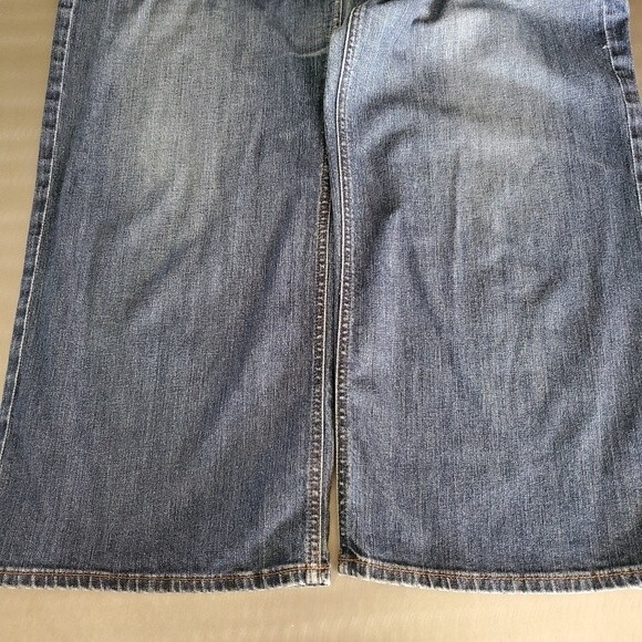 J. Crew Rayner Wide Leg High Rise Medium Wash Crop Denim Jeans sz. 32 - Picture 5 of 13